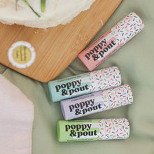 Load image into Gallery viewer, Lip Balm, Birthday Confetti Cake, Green