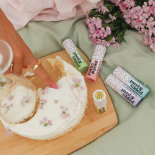 Load image into Gallery viewer, Lip Balm, Birthday Confetti Cake, Green