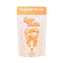 Load image into Gallery viewer, Sour Tooth - Sour Peach Rings