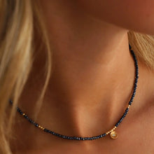 Load image into Gallery viewer, Beaded Star Medallion Necklace