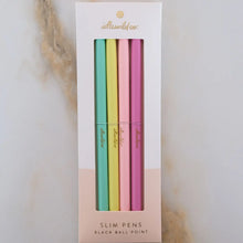 Load image into Gallery viewer, Slim Pen, Set of Four