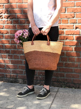 Load image into Gallery viewer, Kazi Tote: Rust Stripe