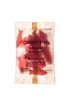 Load image into Gallery viewer, Sweet Raspberry Fish - Kolsvart Swedish Candy