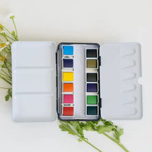 Load image into Gallery viewer, Mini Watercolor Paint Pallete