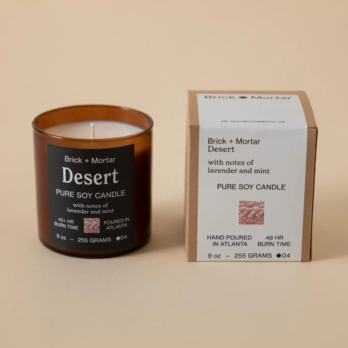 Brick + Mortar - Desert Scented Candle 9oz