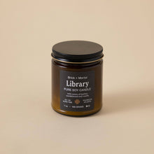 Load image into Gallery viewer, Brick + Mortar - Library Scented Candle 7oz