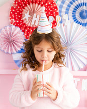 Load image into Gallery viewer, OPB808 - Oui Party Birthday Party Hat Set