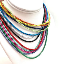 Load image into Gallery viewer, Lime Enamel Chain