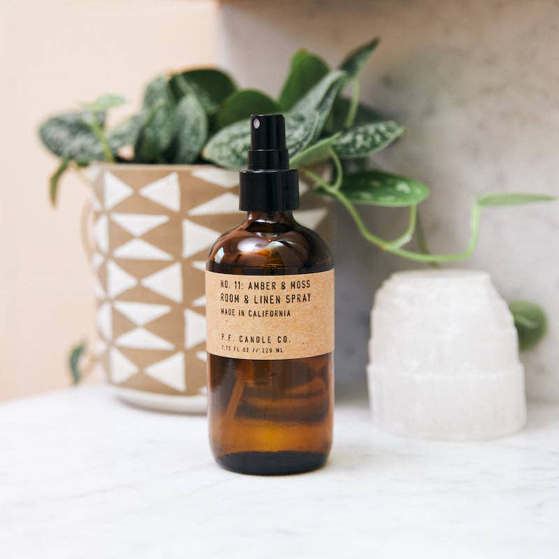 P.F Candle Co. Amber & Moss - 7.75 fl oz Room & Linen Spray
