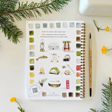 Load image into Gallery viewer, Camping Watercolor Workbook