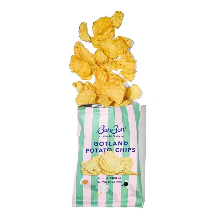 Salt & Vinegar Gotland Potato Chips - Bonbon