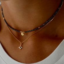 Load image into Gallery viewer, Beaded Star Medallion Necklace