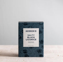 Load image into Gallery viewer, Salty Black Licorice - Pure Sea Salt Licorice Candy