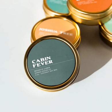 Cabin Fever Travel Tin Candle 4oz