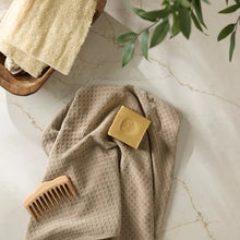 Load image into Gallery viewer, Truffle Geometry Kitchen Tea Towel