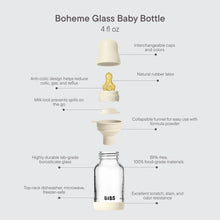 Load image into Gallery viewer, BIBS 4 oz Glass Bottle