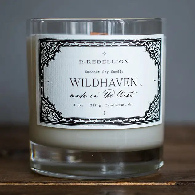 R. Rebellion Wild Haven Candle 8oz