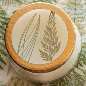 Rosy Rings - Forest Medium Pressed Floral Candle