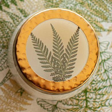 Rosy Rings - Forest Small Pressed Floral Candle