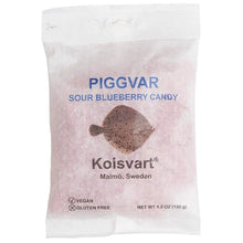 Load image into Gallery viewer, Sour Blueberry Fish - Kolsvart Swedish Candy