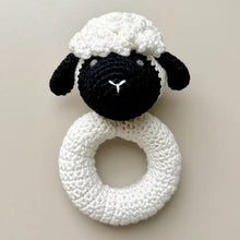 Load image into Gallery viewer, Cheengoo Baby Animal Hand Crocheted Rattle