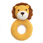 Cheengoo Baby Animal Hand Crocheted Rattle