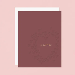 I Love You Card