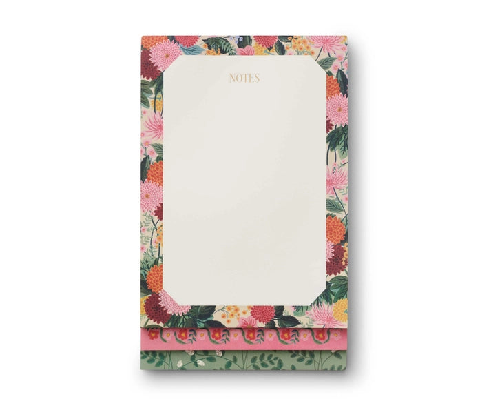 Rifle Paper Co. Dahlia Tiered Notepad