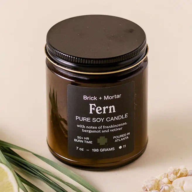 Brick + Mortar - Fern Scented Candle 7oz