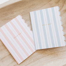 Load image into Gallery viewer, Baby Stripes Pink &amp; Blue Greeting Card