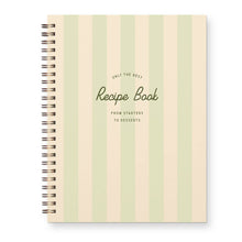 Load image into Gallery viewer, Only The Best Striped Recipe Book