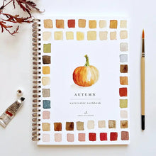 Load image into Gallery viewer, Autumn Watercolor Workbook