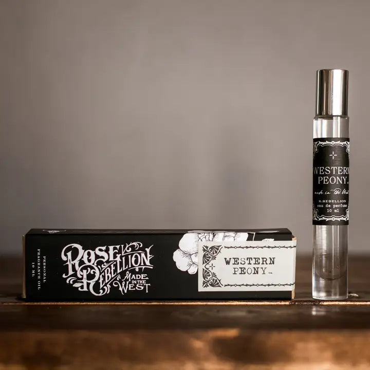 R. Rebellion Western Peony Roll On Perfume 10ml