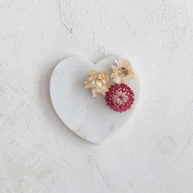 Marble Heart Shaped Dish