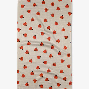 V-Day Geometry Kitchen Tea Towel