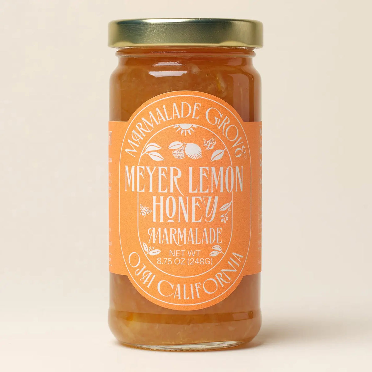 Meyer Lemon & Honey Marmalade - 8.75oz