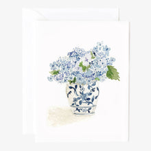 Load image into Gallery viewer, Hydrangea bouquet notecards