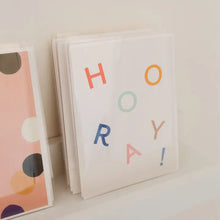 Load image into Gallery viewer, Hooray Letters Greeting Card