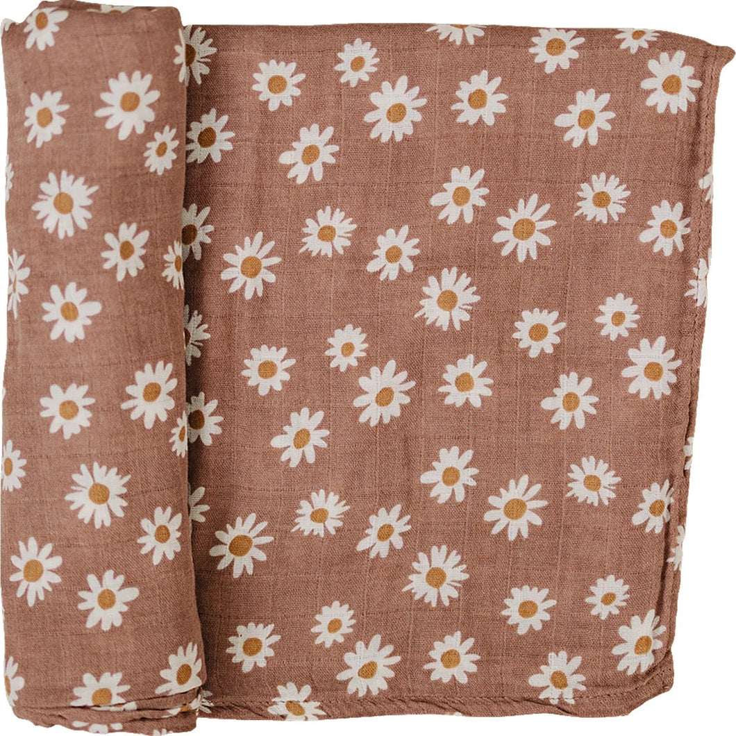 Mebie Baby - Daisy Dream Muslin Swaddle Blanket