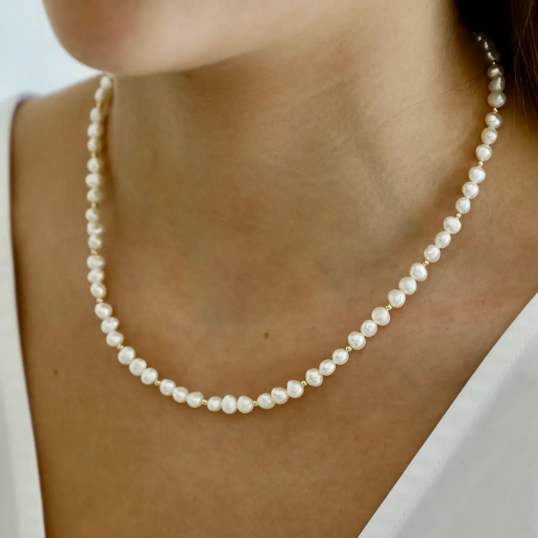 Katie Waltman Jewelry - Kailani Pearl Necklace