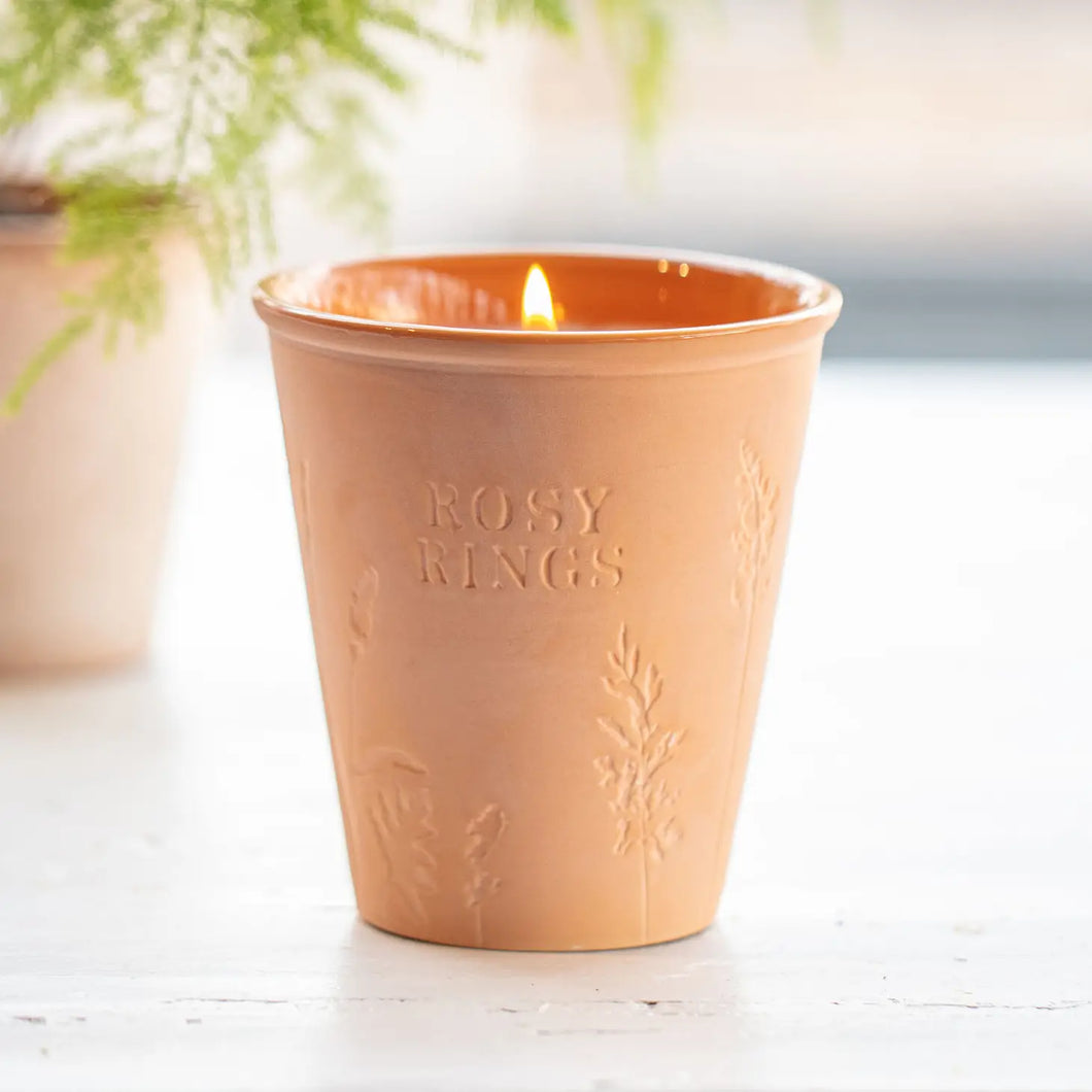 Rosy Rings - Peony & Pomelo Garden Pot Candle