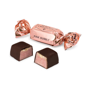 Seattle Chocolate - Pink Bubbly Truffle Bag