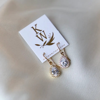 Katie Waltman Jewelry - Edith Teardrop Earrings