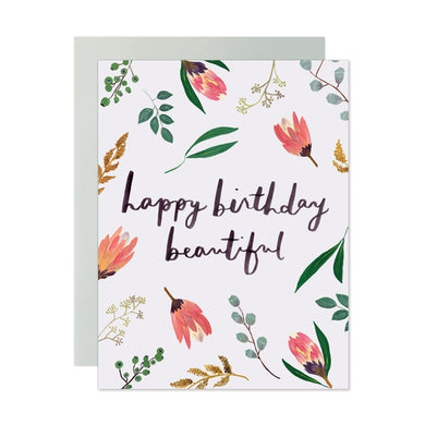 Our Heiday - Happy Birthday Beautiful Card