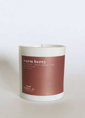 North 29 + Candle Co. - Warm Berry