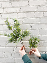 Load image into Gallery viewer, Juniper Berry Faux Stems
