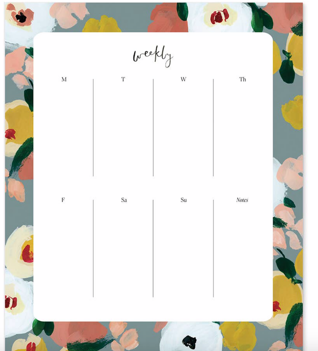 Our Heiday - Dusk Floral Agenda Pad