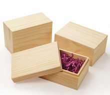 Load image into Gallery viewer, Gift Box - Natural Wood