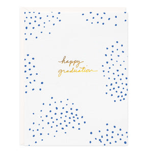 Happy Graduation Dots Card