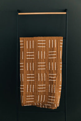 Muslin Layered Quilt - Mustard